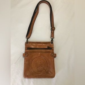 Patricia Nash leather cross body/backpack